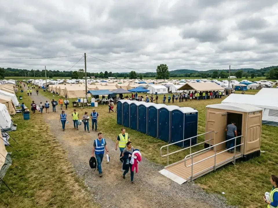 disaster-relief-camp-restrooms-010 — frequently asked questions, Dumpster & Portable Bathrooms Rental in Blaine, TN